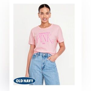 Old Navy Wicked Perfectly Pink Graphic T-Shirt